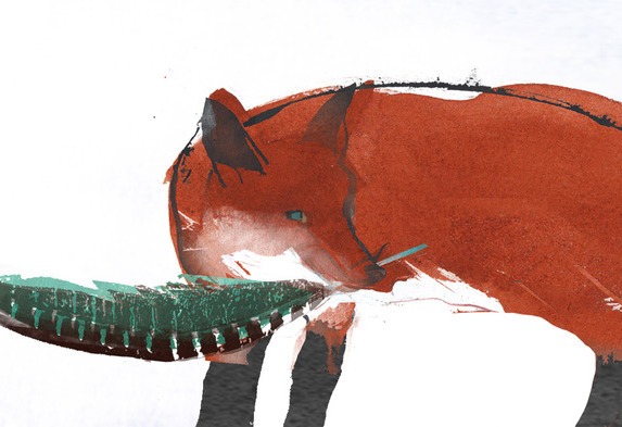 'The Thought-Fox' by Ted Hughes For the British Library 